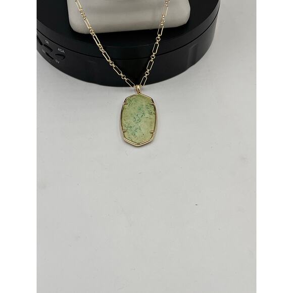 KENDRA SCOTT
Faceted Reid Gold Long
Pendant Necklace in Sea Green
Chrysocolla - Picture 3 of 9